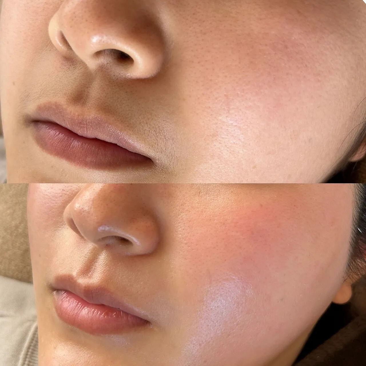 全顔ワックスでトーンUP↑↑↑